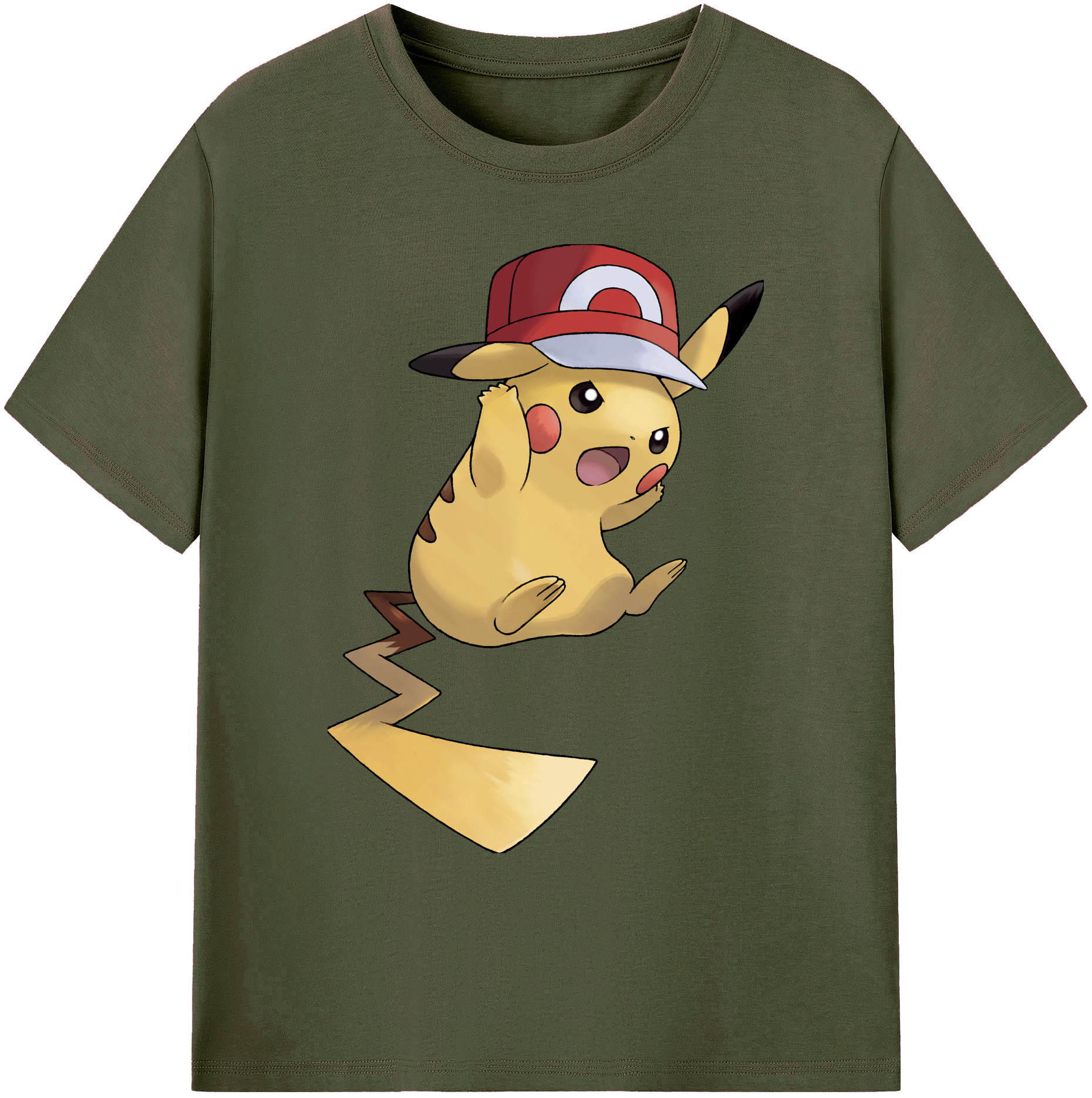 （画像用） ポケットモンスター Pokémon 綿100％ メンズ半袖Tシャツ｜肌触りやわらか＆通気性